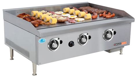 gas oven with flat top grill
